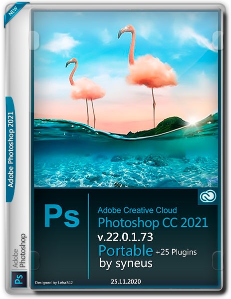 Adobe Photoshop 2021 x64 v.22.0.1.73 Portable by syneus (RUS/ENG/2020)