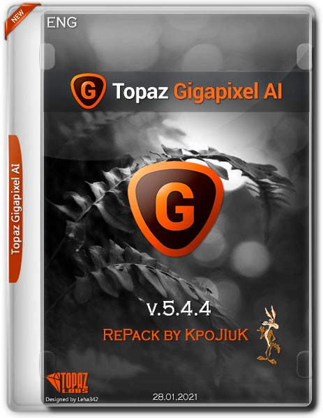 Topaz Gigapixel AI v.5.4.4 RePack by KpoJIuK (ENG/2021)