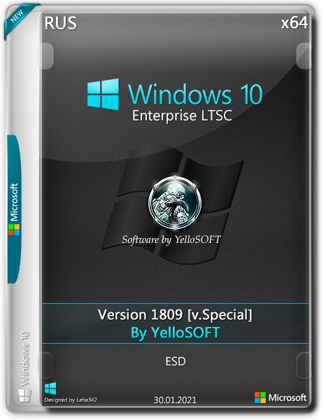 Windows 10 Enterprise LTSC x64 1809.17763.316 v.Special by YelloSOFT (RUS/2021)