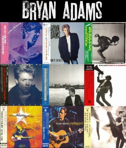 Bryan Adams - 9 Albums Mini LP SHM-CD Collection (Universal Music Japan Remaster) (1980/1998) FLAC