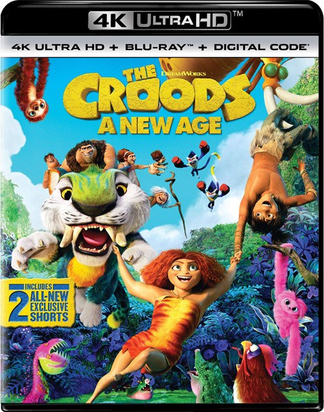 Семейка Крудс: Новоселье / The Croods: A New Age (2020/UHD-REMUX/3D/BDRip/HDRip)