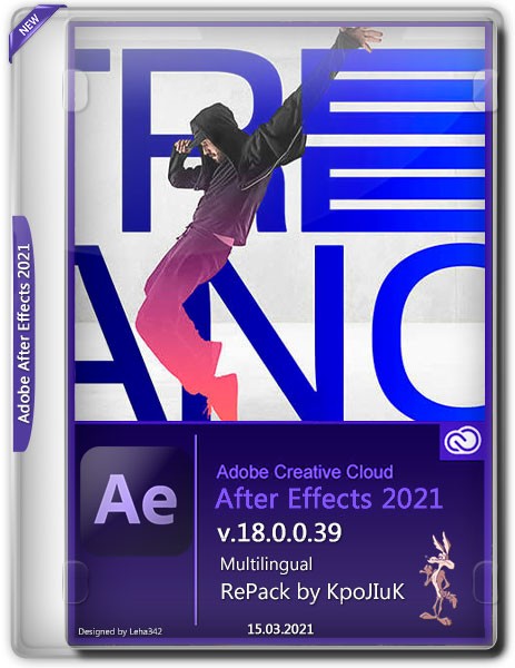 Adobe After Effects 2021 v.18.0.0.39 RePack by KpoJIuK (MULTi/RUS/2021)