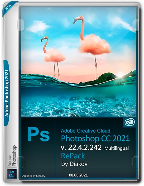 Adobe Photoshop 2021 v.22.4.2.242 x64 RePack by Diakov (MULTi/RUS/2021)