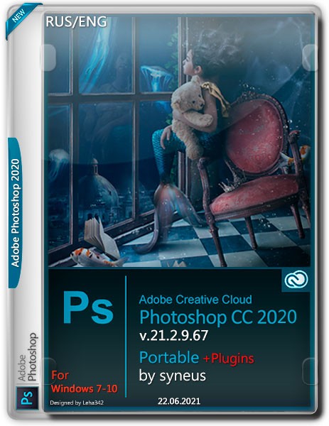 Adobe Photoshop 2020 v.21.2.9.67 Portable by syneus (RUS/ENG/2021)