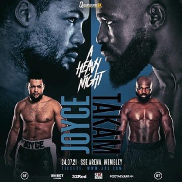 Бокс / Джо Джойс - Карлос Такам / Boxing / Joe Joyce vs. Carlos Takam (2021/IPTVRip)