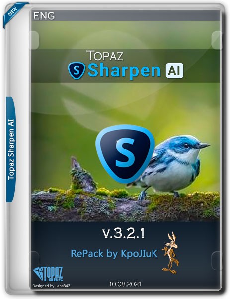 Topaz Sharpen AI 3.2.1 RePack by KpoJIuK (ENG/2021)