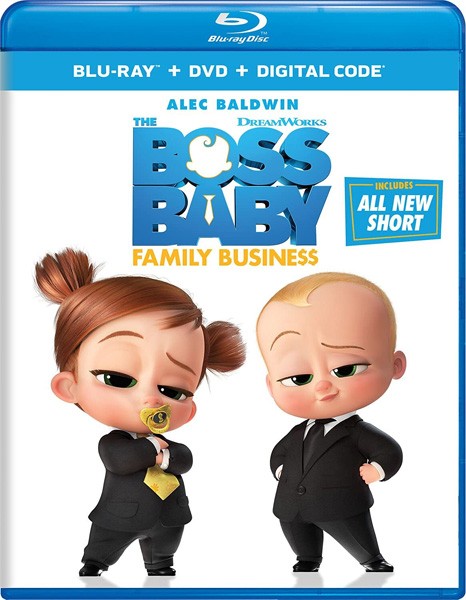 Босс-молокосос 2 / The Boss Baby: Family Business (2021/HDRip/BDRip)