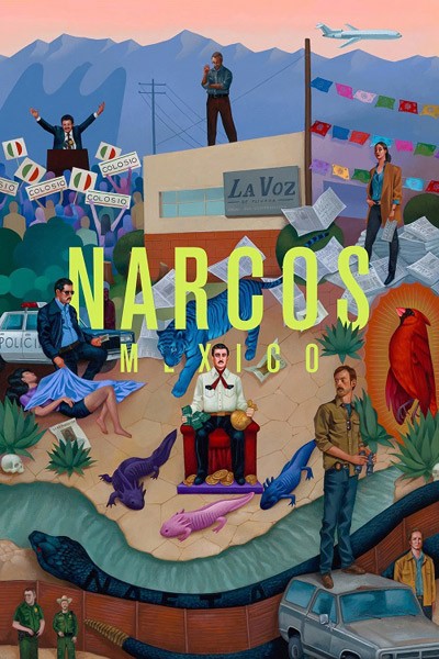 Нарко: Мексика / Narcos: Mexico (3 сезон/2021/WEB-DL/WEB-DLRip)