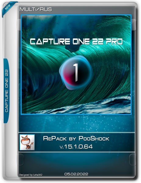 Capture One 22 Pro v.15.1.0.64 RePack by PooShock (MULTi/RUS/2022)