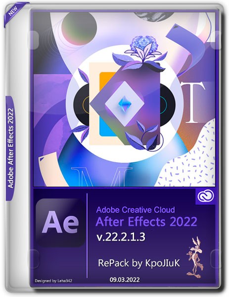 Adobe After Effects 2022 v.22.2.1.3 RePack by KpoJIuK (RUS/ENG/2022)