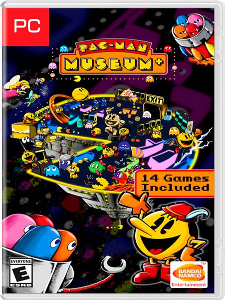 Pac-Man Museum Plus + DLC (2022/RUS/ENG/MULTi/RePack by FitGirl)