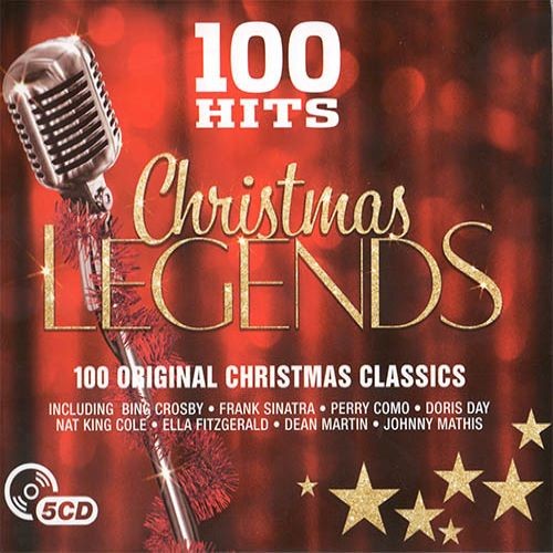 100 Hits Christmas Legends (5CD) (2016)