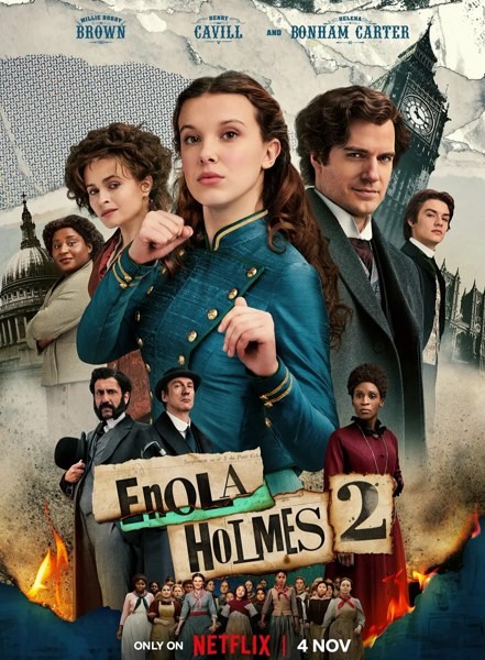 Энола Холмс 2 / Enola Holmes 2 (2022/WEB-DL/WEB-DLRip)