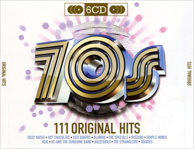 70's 111 Original Hits (6CD) (2009)