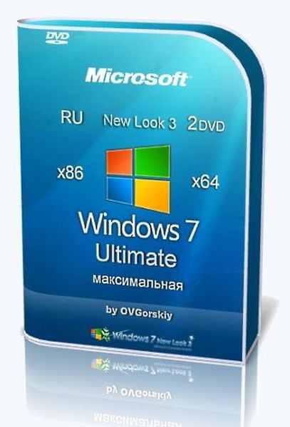 Microsoft Windows 7 Ultimate Ru x86-x64 SP1 NL3 by OVGorskiy 01.2023 2DVD