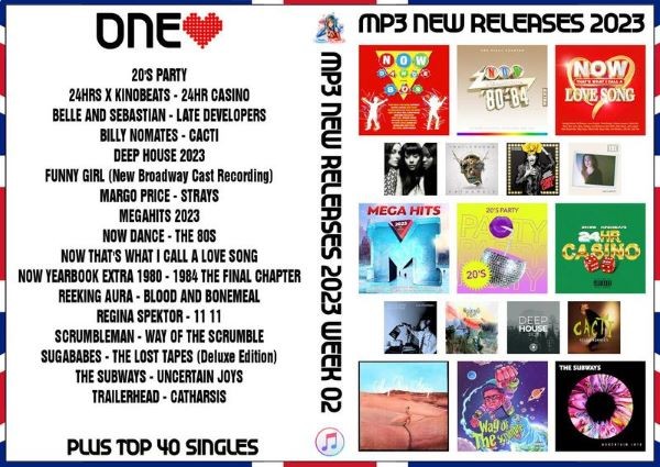 MP3 NEW RELEASES 2023 WEEK 02 (2023)