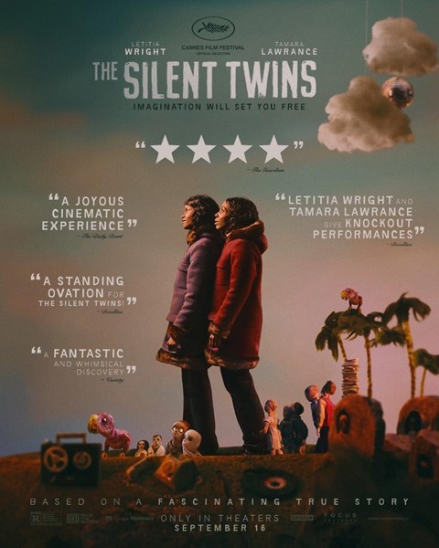 Молчаливые близнецы / Безмолвные близнецы / The Silent Twins (2022/WEB-DL/WEB-DLRip)