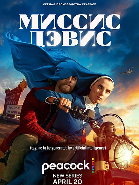 Миссис Дэвис / Mrs. Davis (1 сезон/2023/WEB-DL/WEB-DLRip)