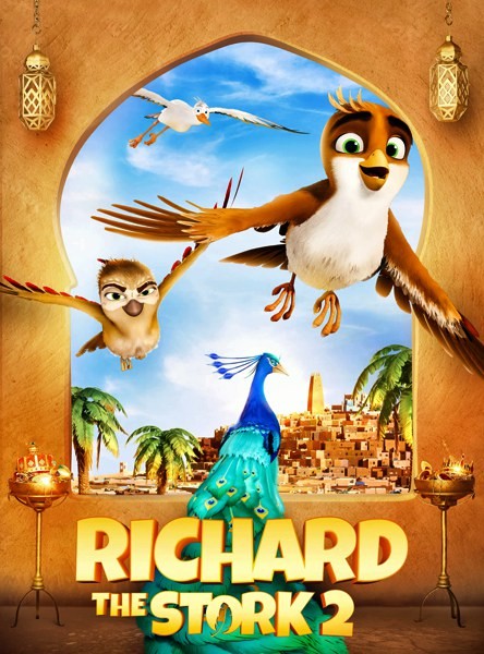 Трио в перьях 2 / Richard the Stork and the Mystery of the Great Jewel (2023/WEB-DL/WEB-DLRip)