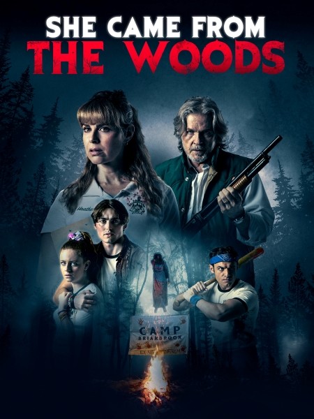 Убойный летний лагерь / She Came from the Woods (2022/WEB-DL/WEB-DLRip)