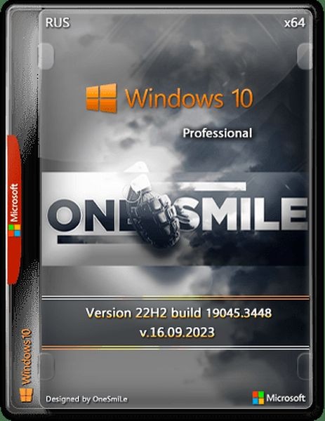 Windows 10 x64 Rus by OneSmiLe (19045.3448)