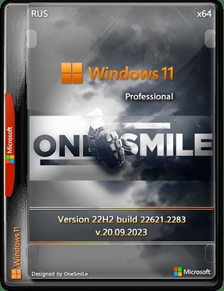 Windows 11 x64 Rus by OneSmiLe (22621.2283)