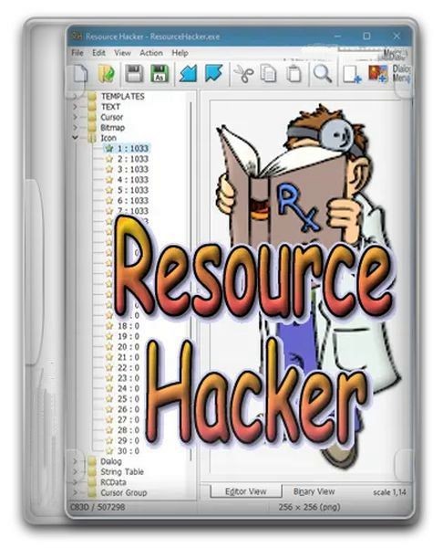 Resource Hacker 5.2.3.379 + Portable (En)