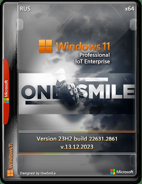 Windows 11 x64 Rus by OneSmiLe (22631.2861) (2023/RU)