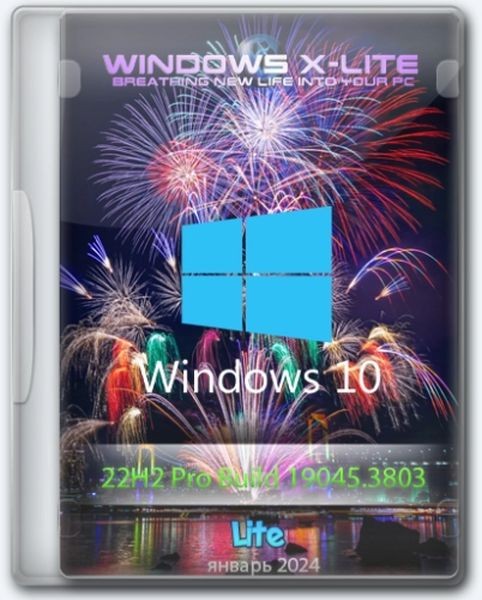 Windows 10 Lite 22H2 Pro (Build 19045.3803) by FBConan (2024/EN)