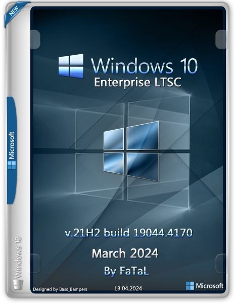 Microsoft Windows 10 Корпоративная LTSC (10.0.19044.4170) Версия 21H2 март 2024 by FaTaL (Ru/2024)