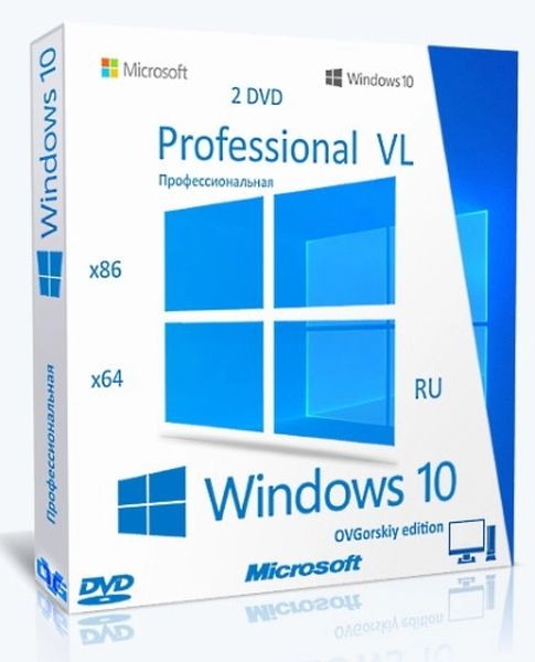 Windows 10 Professional VL x86-x64 22H2 RU by OVGorskiy 04.2024 (Ru/2024)