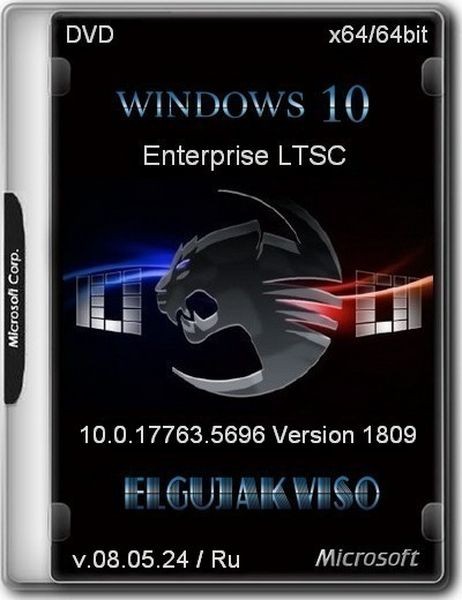 Windows 10 Enterprise LTSC (x64) Elgujakviso Edition (v.08.05.24) (Ru/2024)