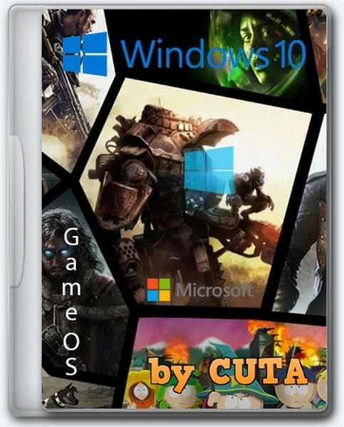 Windows 10 Professional 22H2 x64 Игровая сборка 1.7 by CUTA (Ru/2024)