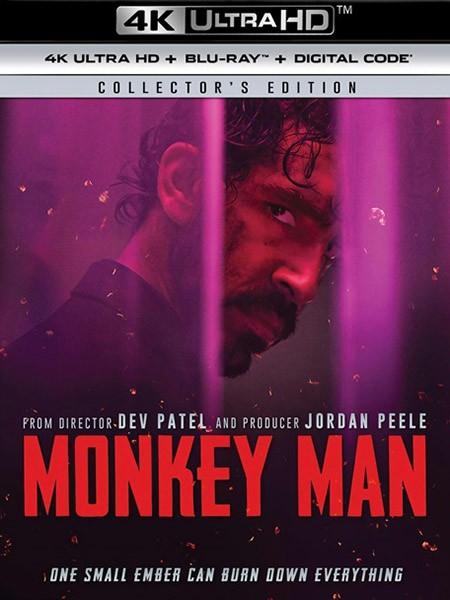 Манкимэн / Monkey Man (2024/4K/BDRemux/BDRip/HDRip)