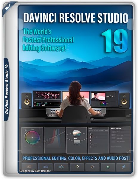 Blackmagic Design DaVinci Resolve Studio 19.0.0 Build 69 x64 Portable by 7997 (Ru/En/Multi/2024)