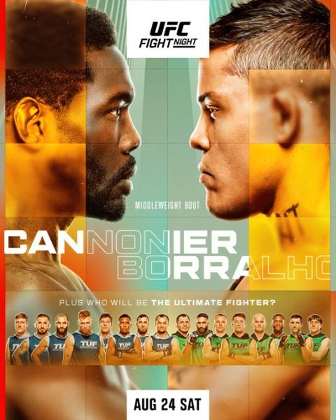 UFC on ESPN 62: Джаред Каннонир – Кайо Борральо / Полный Кард / UFC on ESPN 62: Cannonier vs. Borralho / Full Event (2024/WEBRip)