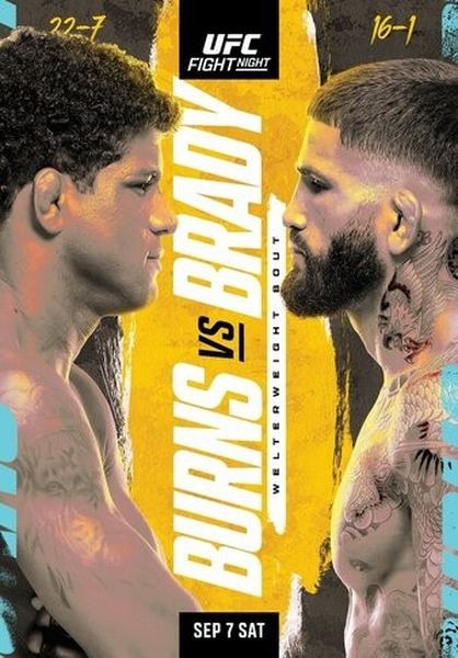 UFC Fight Night 242: Бернс vs. Брэди / UFC Fight Night 242: Burns vs. Brady (2024/WEBRip)