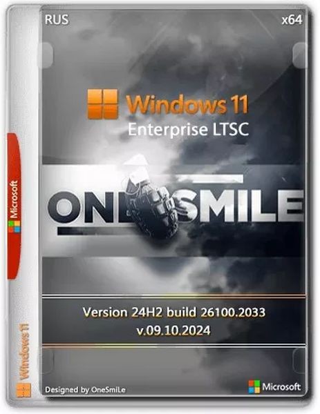 Windows 11 Enterprise LTSC by OneSmiLe 24H2 build 26100.2033 (Ru/2024)