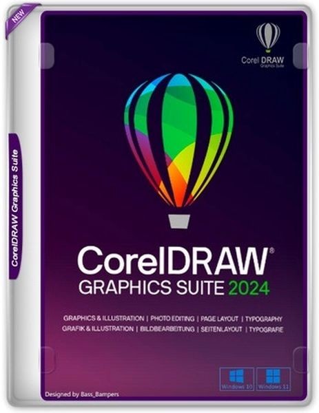 Графический редактор CorelDRAW Graphics Suite 2024 25.2.1.313 (x64) RePack by KpoJIuK