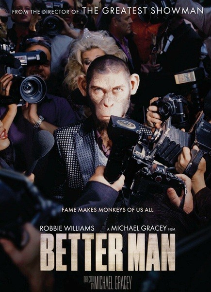 Быть лучше: История Робби Уильямса / Better Man (2024/WEB-DL/WEB-DLRip)