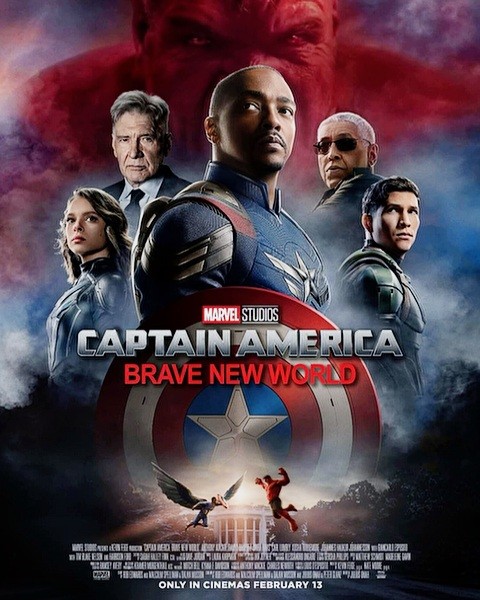 Капитан Америка: Новый мир / Captain America: Brave New World (2025/WEBRip)