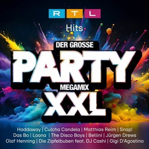 RTL Hits-Der Grosse Party Megamix XXL (Unmixed) (2025)