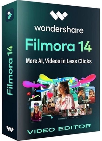 Wondershare Filmora 14.5.18.12900 (RUS/ENG/MULTi/2025)