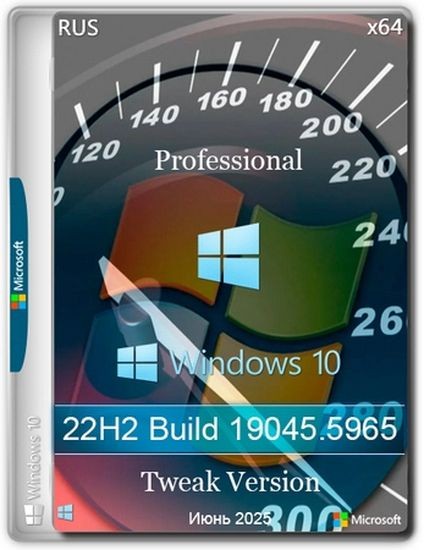 Windows 10 Professional 22H2 Build 19045.5965 Tweak (RUS/2025)