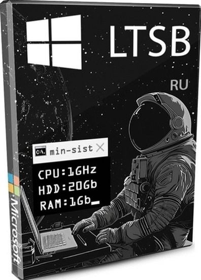 Windows 10 для слабых ПК LTSB 1607 14393.8422 by Revision (RUS/2025)