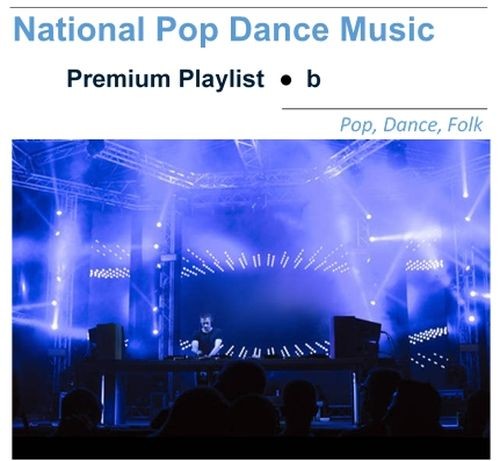 National Pop Dance Music - Premium Playlist (2020-2025)