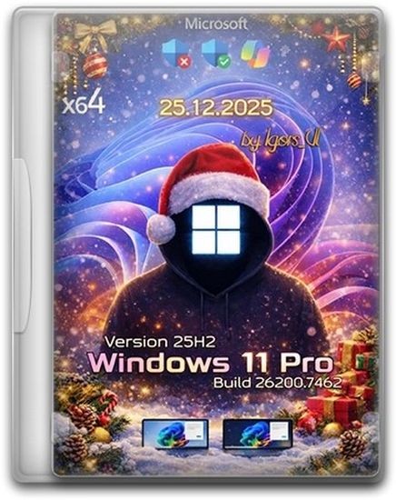 Windows 11 Pro 25H2 Build 26200.7462 by Igors_VL (RUS/2025)