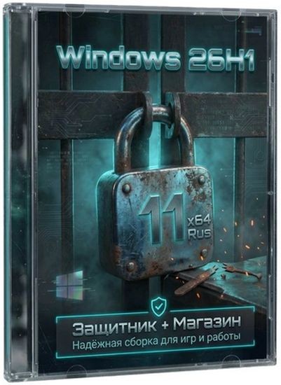 Windows 11 Pro 26H1 Build 28000.1575 (RUS/2026)