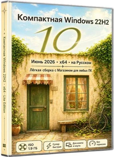 Windows 10 22H2 Build 19045.7417 с Магазином by Rsload (RUS/2026)