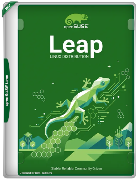 openSUSE Leap 16.0 (x86_64) 1xDVD
